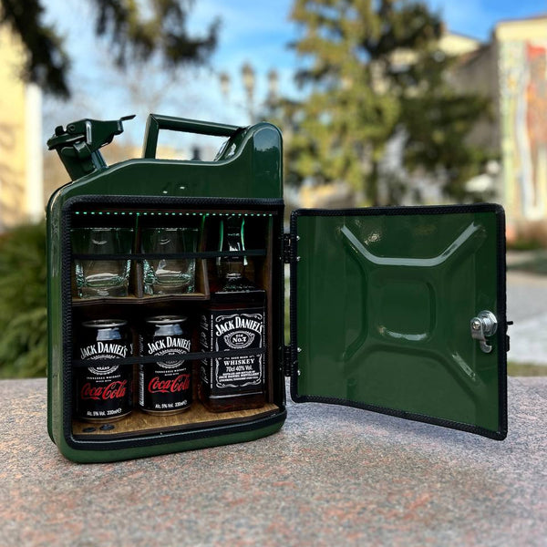 10L Jerry Can Mini Bar – Custom Fuel Bar