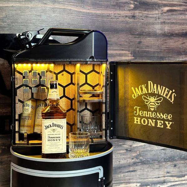 20 L Personalized Christmas Gift , Jerry Can Mini Bar, Custom Original Gift For a Man, Fuel Bar, Travel Canister Mini Bar, Custom fuel bar