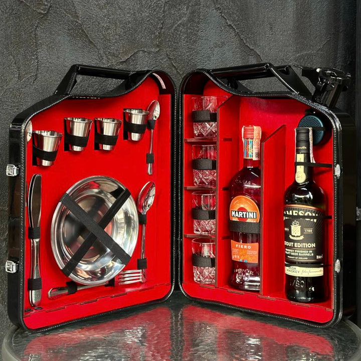Personalized Whiskey Lover's Jerry Can Mini Bar With LED Backlight & Drawer  Customized Christmas Gifts -  Israel