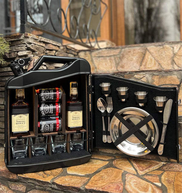 Alcohol gift 20 L jerry can mini bar