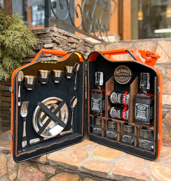Jerry can mini bar 20L picnic set for 4 person