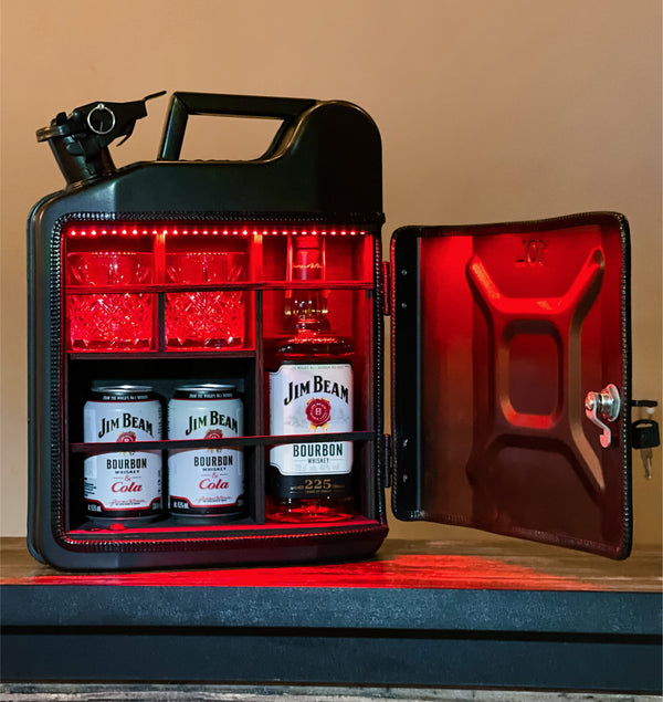 Jerrycan Mini Bar 10 L with Backlight